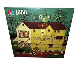 Vintage 1992 charles wysocki “veterinary” 1000-piece jigsaw puzzle